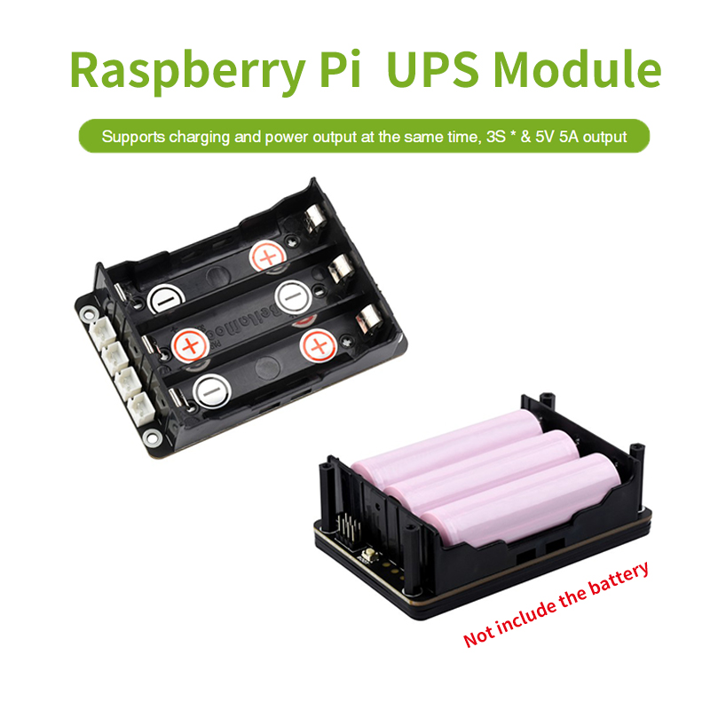 Raspberry Pi Uninterrupted Power Supply Ups 18650 - Raspberry Pi 5 UPS HAT サポート