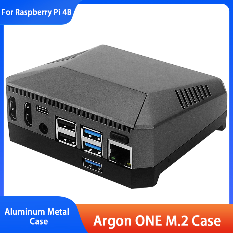 Argon One V3 M.2 Nvme Case - Argon One M.2 ケース アルミニウムシェル M.2