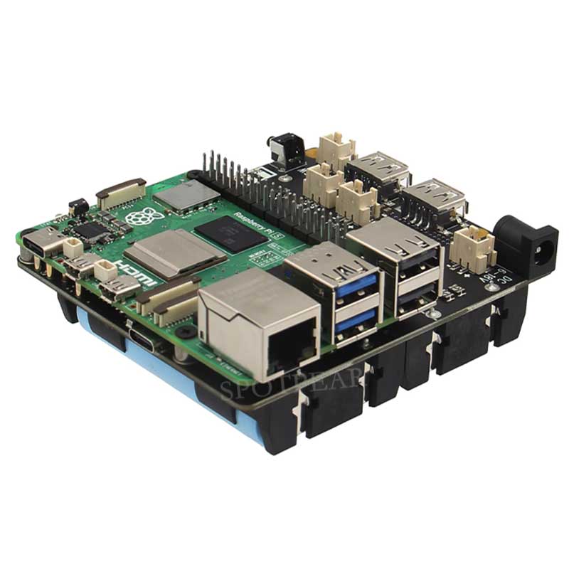 Raspberry Pi Uninterrupted Power Supply Ups 18650 - X1202 Raspberry Pi 5 UPSボード 無停電電源装置