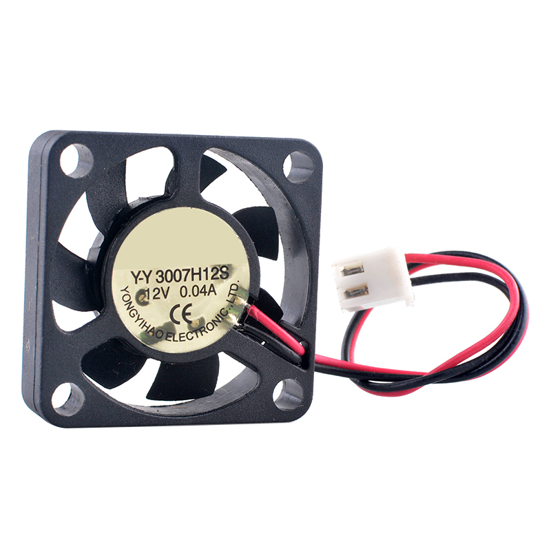 Raspberry Pi Water Cooling Kit - Y-y-ラズベリーパイ用の超静音冷却ファン,3cm, 30mm,30x30x7mm, DC 12v,0.04a,小型デバイス