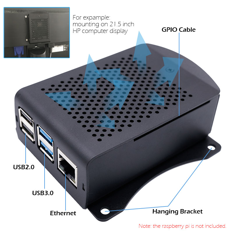 Raspberry pi 4モデルb冷却ファンヒートシンクキ - Argon One V3 M.2 Nvme Case のレビューと価格