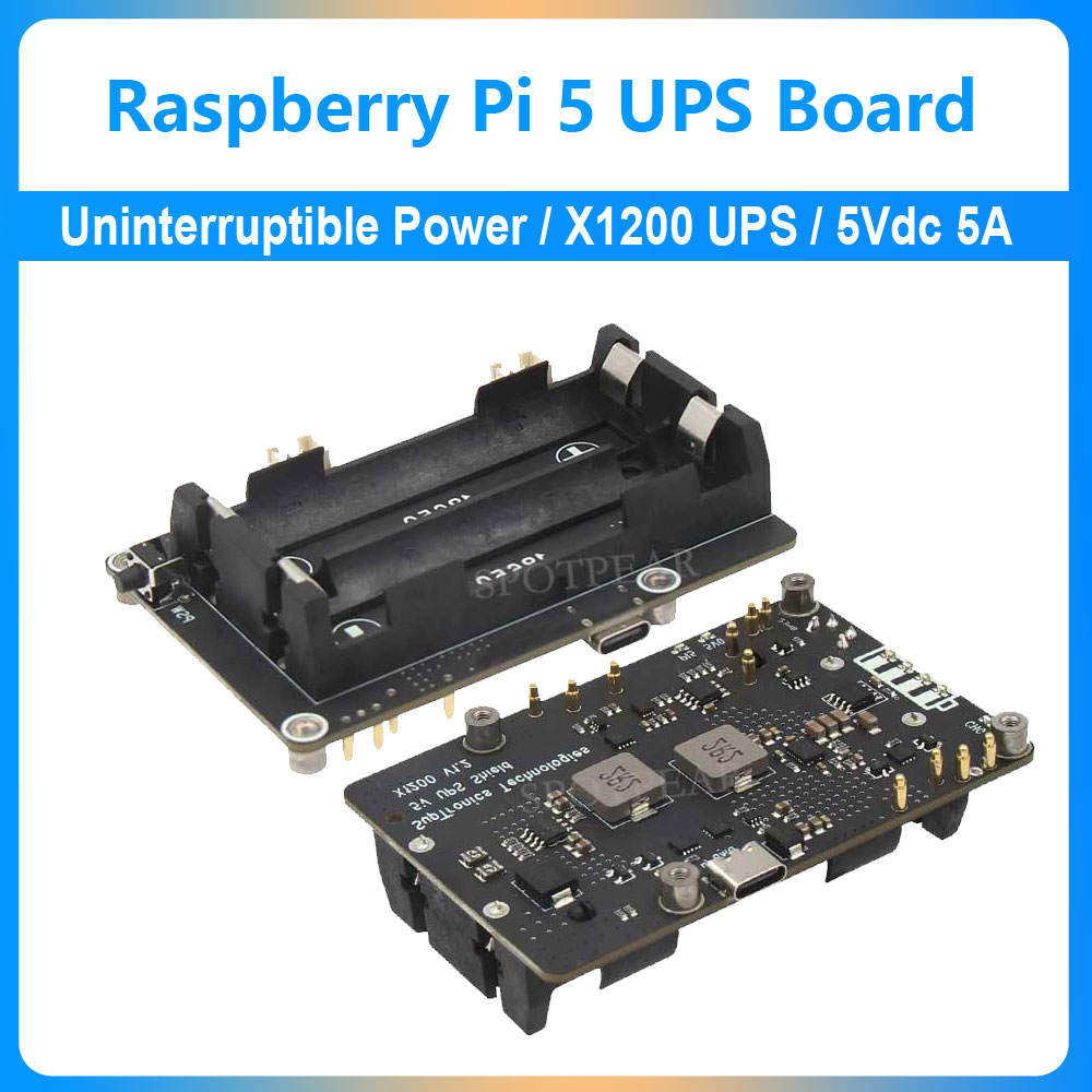Raspberry Pi 5 UPS拡張ボード 無停電電源装 - Raspberry Pi Uninterrupted Power Supply Ups 18650 のレビューと価格