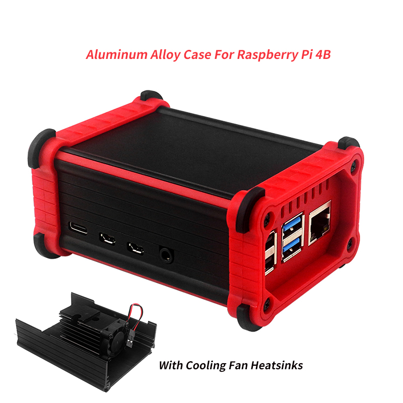 Raspberry Pi 4B アルミ合金ケース冷却ファンヒ - Argon One V3 M.2 Nvme Case のレビューと価格