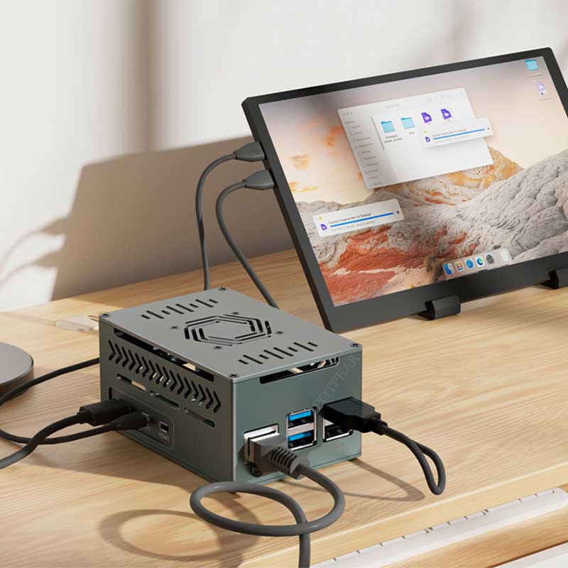 Raspberry Pi 5 アルミニウムメタルケース、クー - Argon One V3 M.2 Nvme Case のレビューと価格