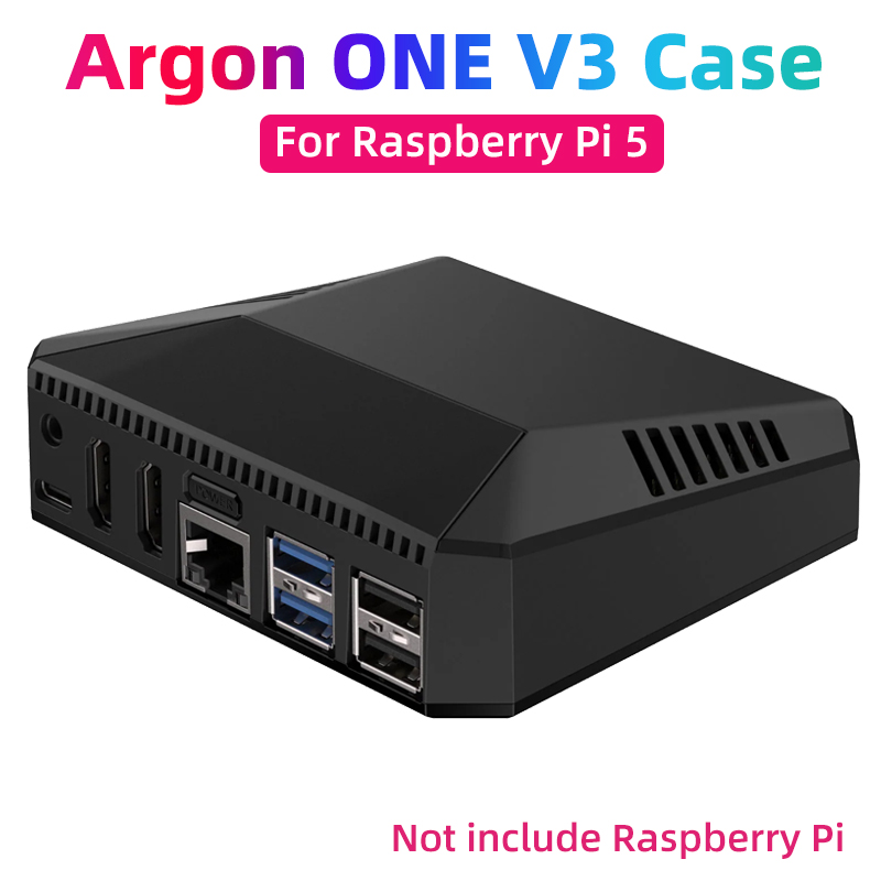 Wifi 5,アルミニウムシェル,統合Pwmファン,フルhd - Argon One V3 M.2 Nvme Case のレビューと価格