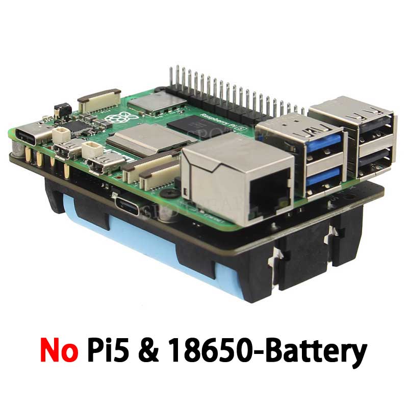 Raspberry pi 5 x1200無停電電源装置,UP - Raspberry Pi Uninterrupted Power Supply Ups 18650 のレビューと価格