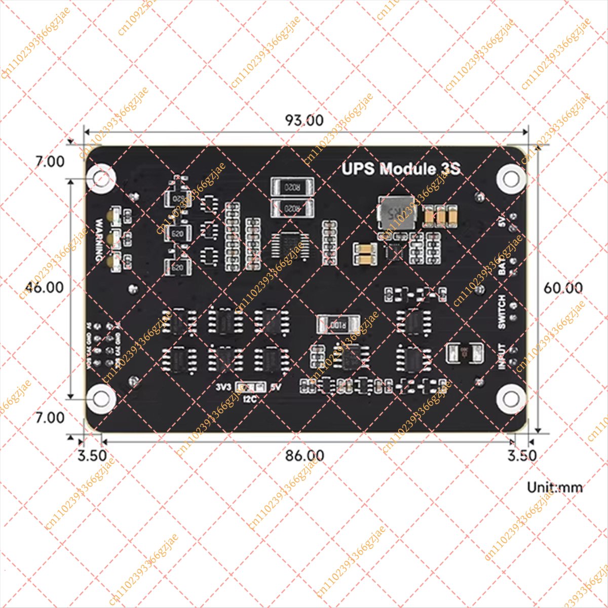 FY Persevering- Raspberry Pi 5 - Raspberry Pi Uninterrupted Power Supply Ups 18650 のレビューと価格